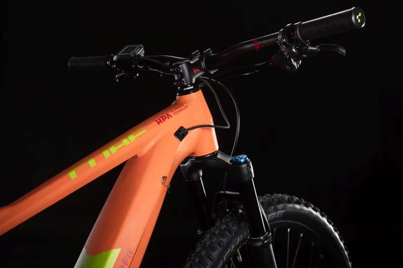 Cube Stereo Hybrid 120 Pro 500 29 Zoll Modell 2019 Cube Stereo Hybrid 120 Race 500 29er 2019 Electric MTB Bike - Orange