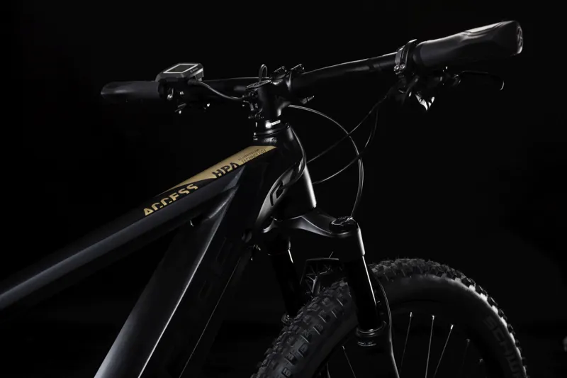 Cube Access Hybrid SL 500 27.5 2019 Electric MTB Bike - Grey/Gold-1