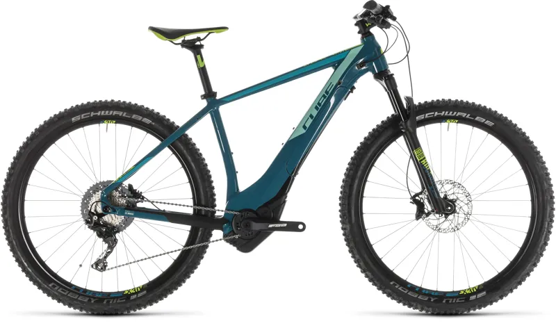 Cube Access Hybrid SL 500 27.5 2019 Electric MTB Bike - Pinetree/Green