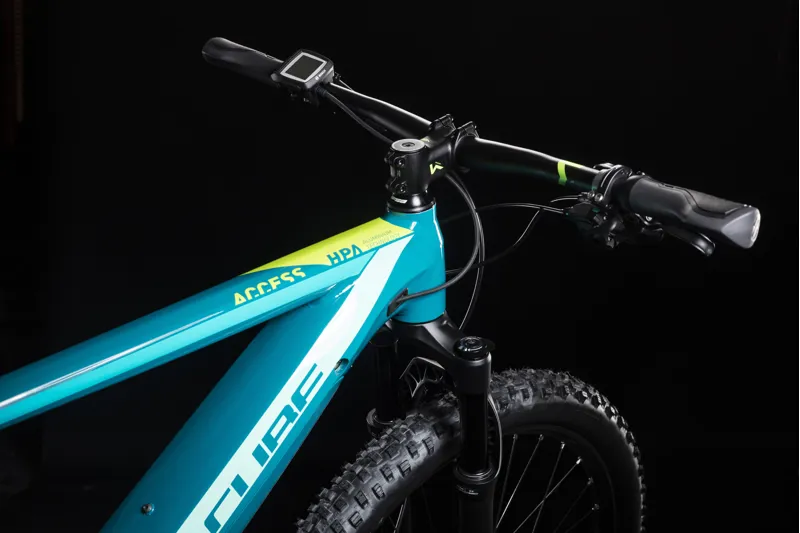 Cube Access Hybrid SL 500 27.5 2019 Electric MTB Bike - Pinetree/Green-1