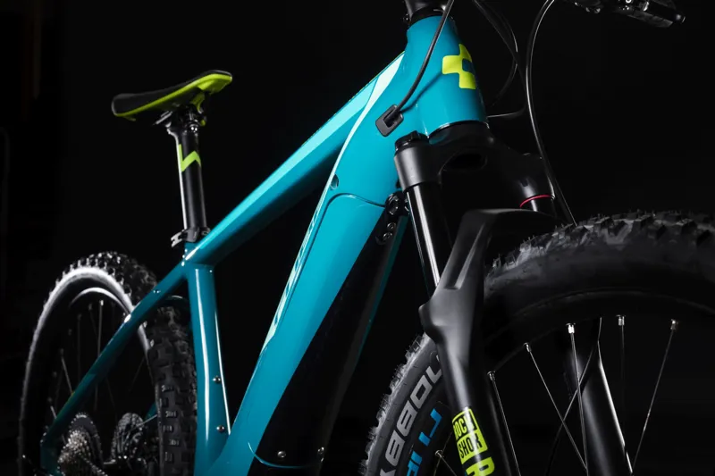 Cube Access Hybrid SL 500 27.5 2019 Electric MTB Bike - Pinetree/Green-2