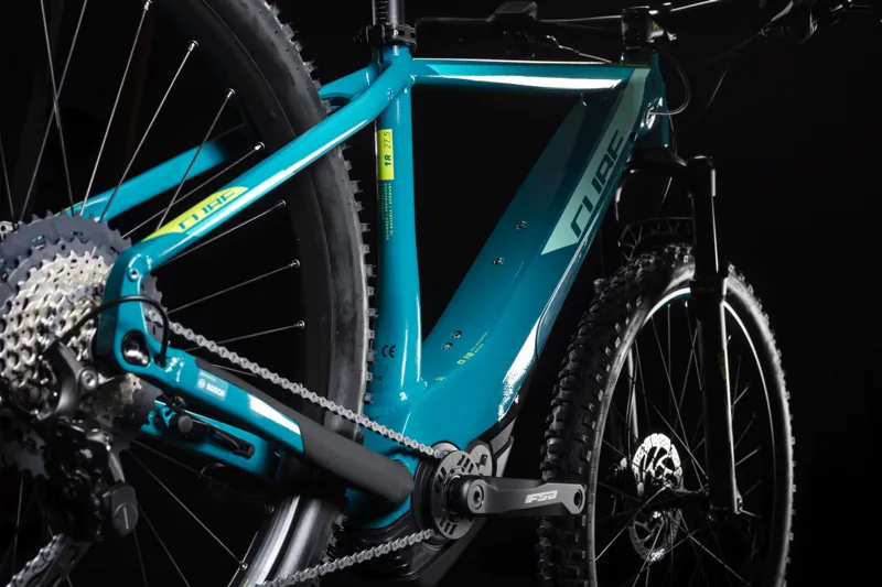 Cube Access Hybrid SL 500 27.5 2019 Electric MTB Bike - Pinetree/Green-4