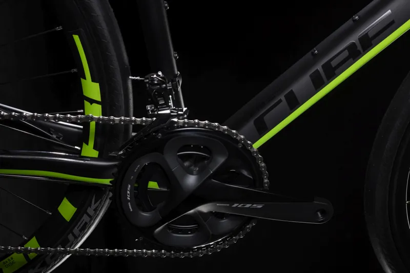 Cube SL Road Race 2019 Road Bike - Black/Green-4