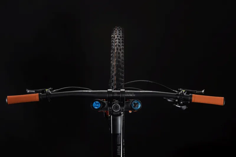 Cube Two15 SL 29er 2019 DH Full Suspension MTB Bike -Black/Orange-1