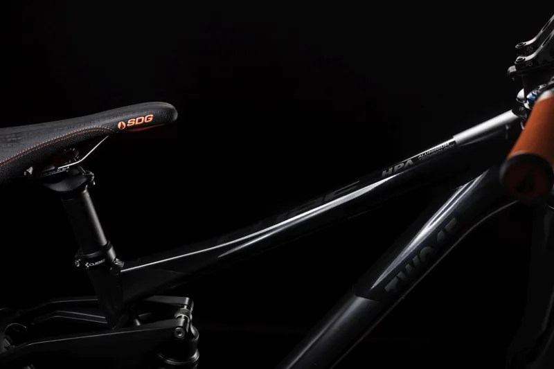Cube Two15 SL 29er 2019 DH Full Suspension MTB Bike -Black/Orange-3