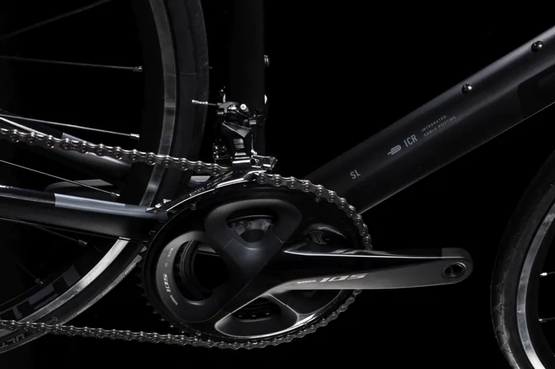 Cube Attain SL 2019 Road Bike - Black/Grey-4