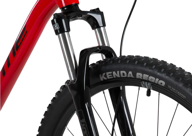 Forme Curbar 3 27.5 / 29er 2022 Hardtail Mountain Bike - Red / Black-3