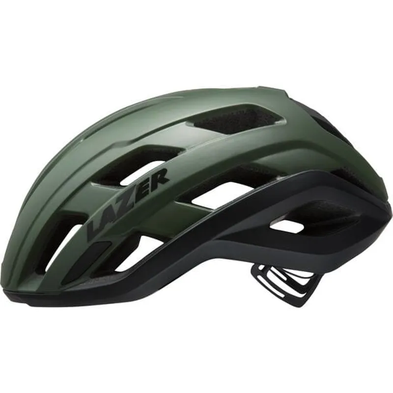 Lazer Strada KinetiCore Road Helmet - Matt Green-2