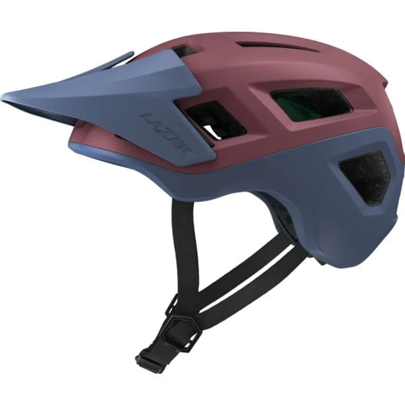 Lazer Coyote KinetiCore MTB Helmet - Matt Cosmic Berry/Blue-2