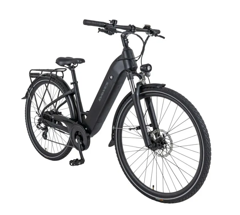 Dawes Spire 1.0 Low Step Electric Hybrid Bike - Black-1