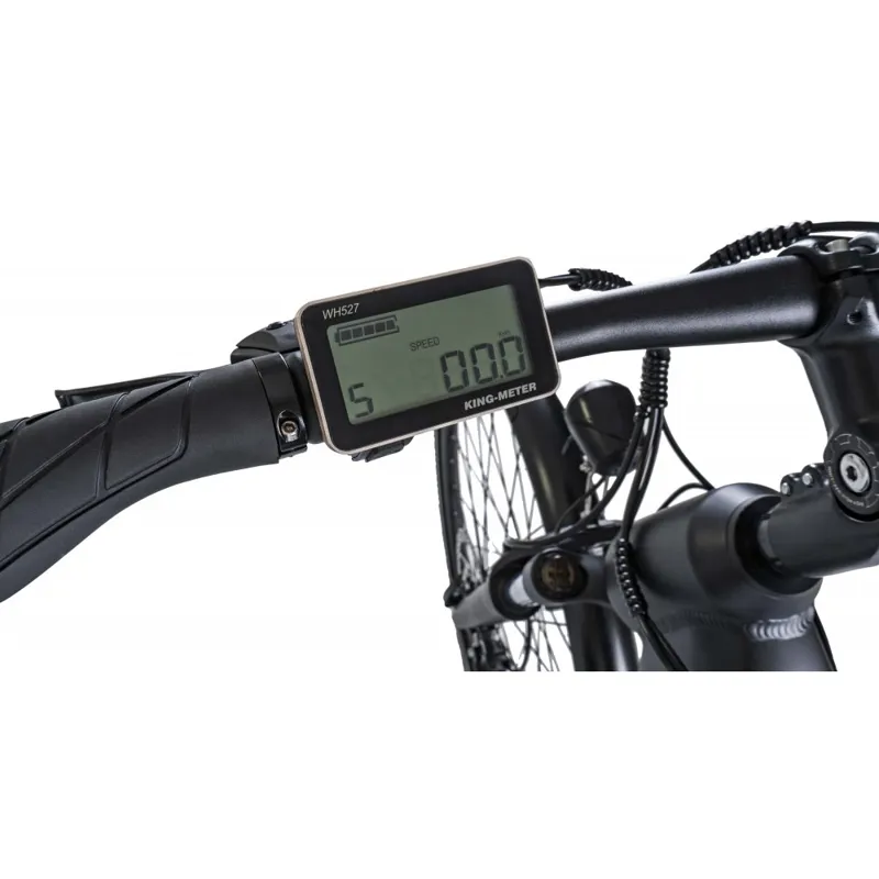 Dawes Spire 1.0 Low Step Electric Hybrid Bike - Black-2