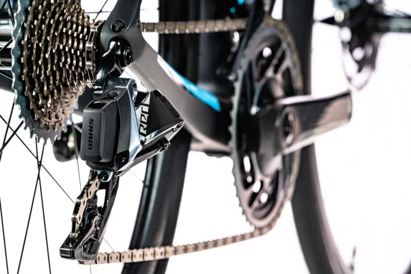 Giant Defy Advanced Pro 0 2020 Road Bike - Matte Gunmetal Black/Blue-4