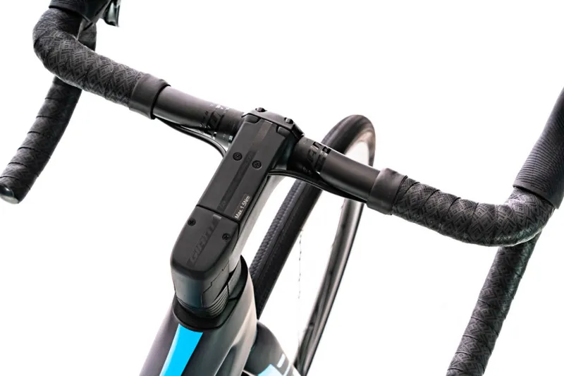 Giant Defy Advanced Pro 0 2020 Road Bike - Matte Gunmetal Black/Blue-6