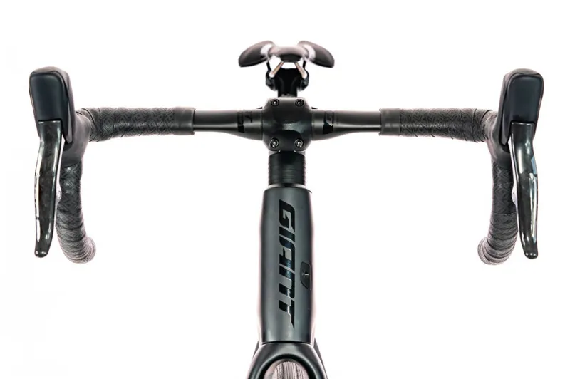 Giant Defy Advanced Pro 0 2020 Road Bike - Matte Gunmetal Black/Blue-8