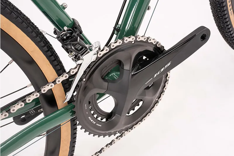 Genesis Croix De Fer 30 2020 Road Bike - Green-2