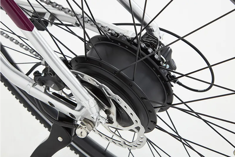 Ridgeback Arcus 1 Open Frame 2025 Electric Urban Bike - Silver-7