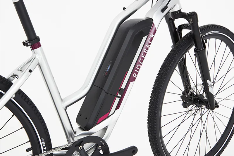 Ridgeback Arcus 1 Open Frame 2025 Electric Urban Bike - Silver-2