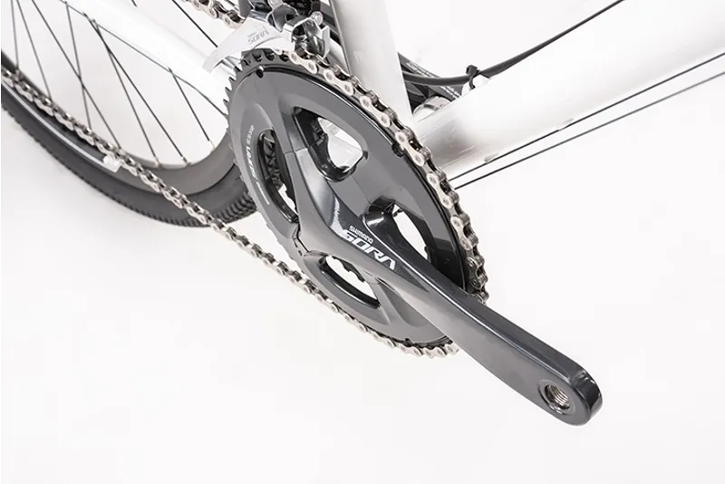 Genesis Croix De Fer 10 2020 Gravel Road Bike - White-8