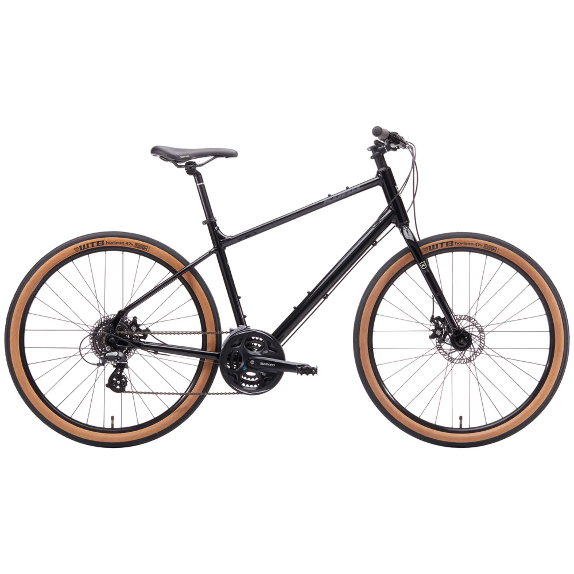 Kona Dew 2020 Hybrid Bike Black - Main Image