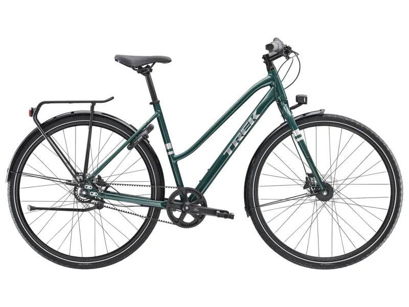Trek District 3 Stagger Equipped 2025 Hybrid Bike - Juniper