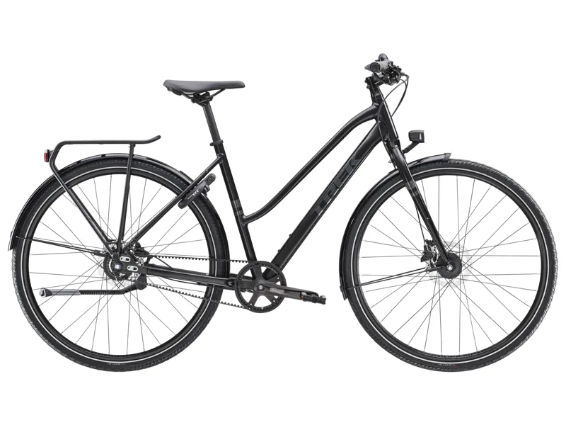 Trek District 4 Stagger Equipped 2025 Hybrid Bike - Trek Black