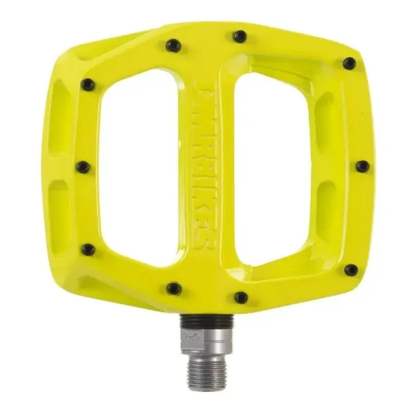 DMR V12 Flat MTB Pedals - Lemon Lime