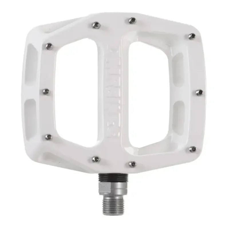 DMR V12 Flat MTB Pedals - Pure White