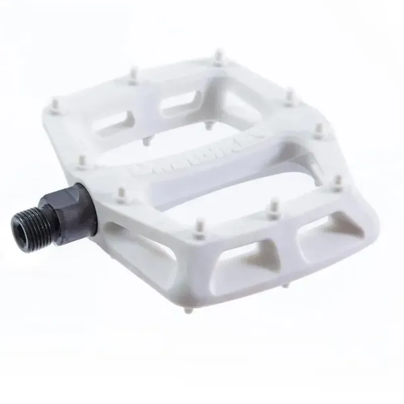 DMR V6 Plastic Flat MTB Pedals - White