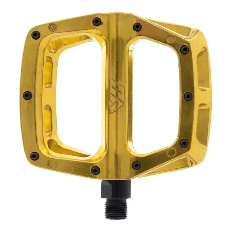 DMR V8 Flat MTB Pedals - Fools Gold