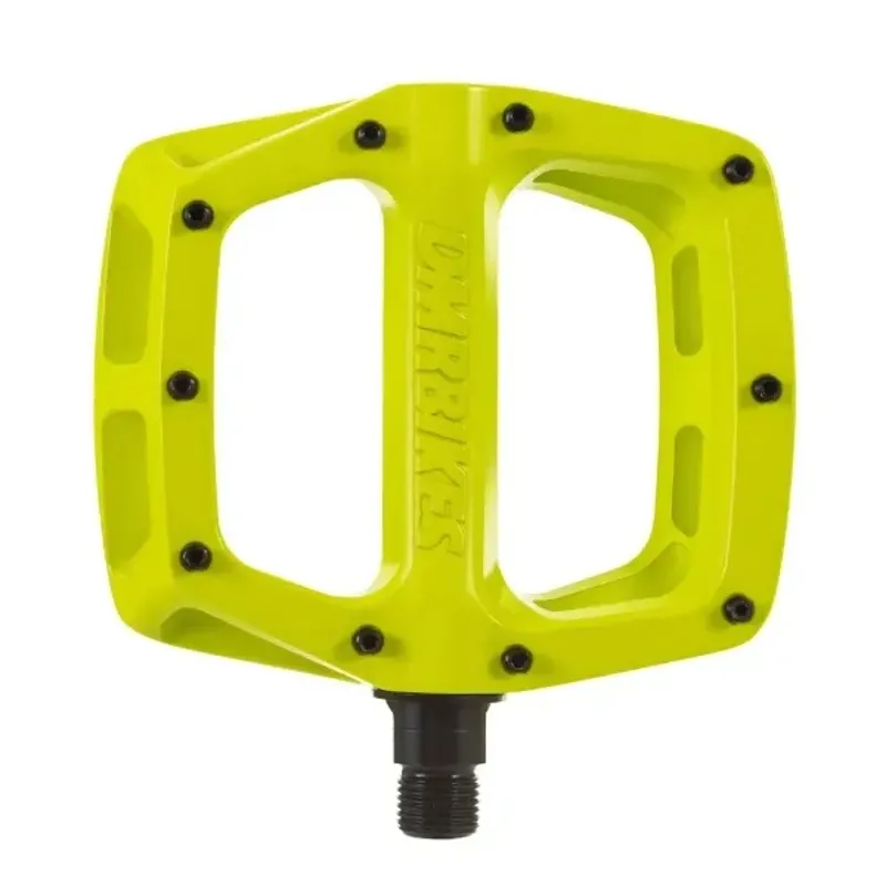 DMR V8 Flat MTB Pedals - Lemon Lime