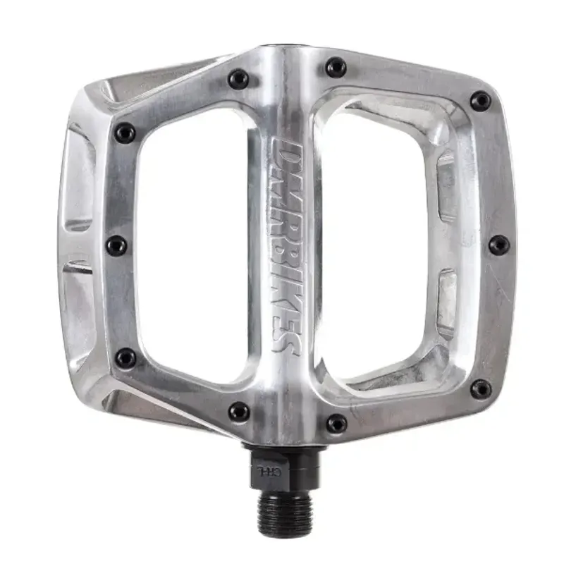 DMR V8 Flat MTB Pedals - Polished Silver
