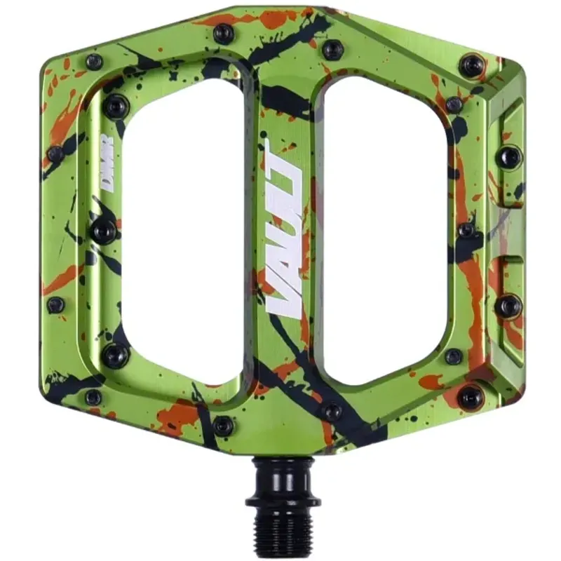 DMR Vault Special Edition Flat MTB Pedals - Liquid Camo Green