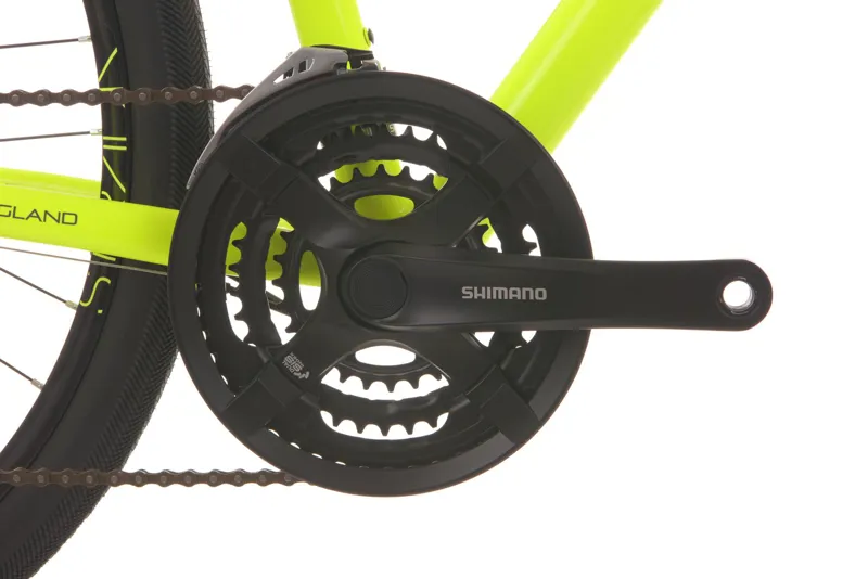 Raleigh Strada TS 1 27.5 inch 2019 Hybrid Bike - Neon Yellow-4