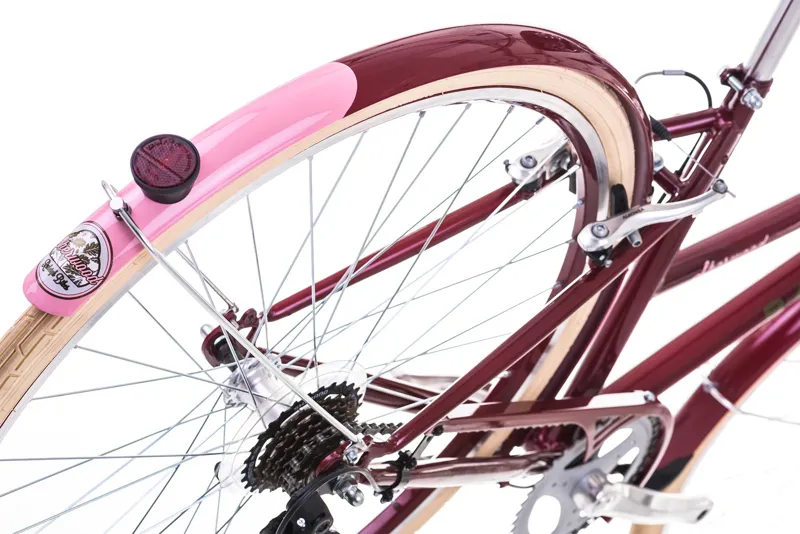 Raleigh Sherwood Womens 2019 Hybrid Bike - Cherry-2