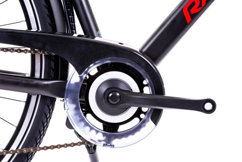 Raleigh Array Cross bar Electric Urban Bike - Black - 19 inch-4