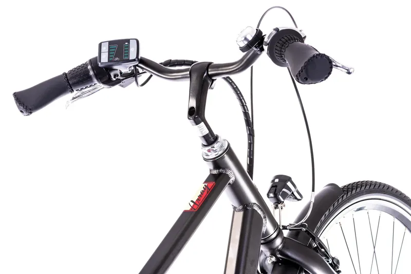 Raleigh Array Cross bar Electric Urban Bike - Black - 19 inch-3