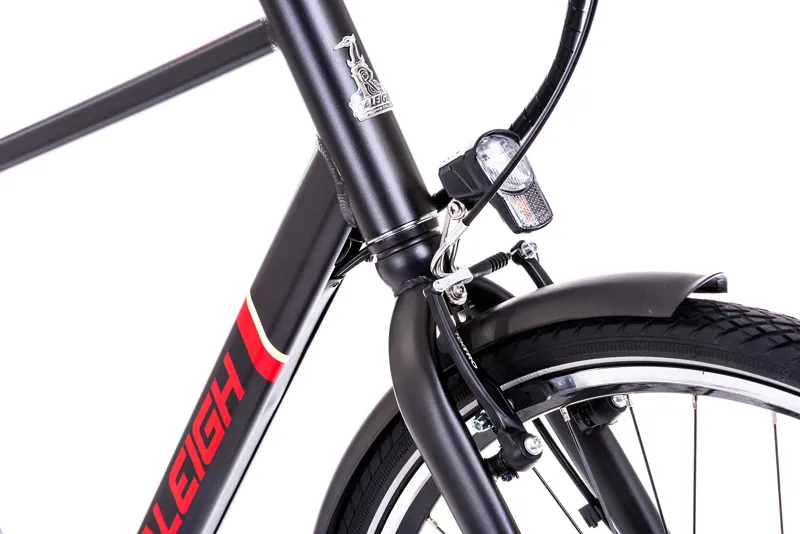 Raleigh Array Cross bar Electric Urban Bike - Black - 19 inch-2