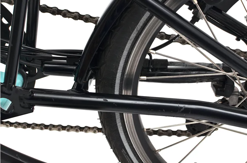 Ex Demo Brompton M6L C-Line Explore Electric Folding Bike - Turkish Green / Black-2