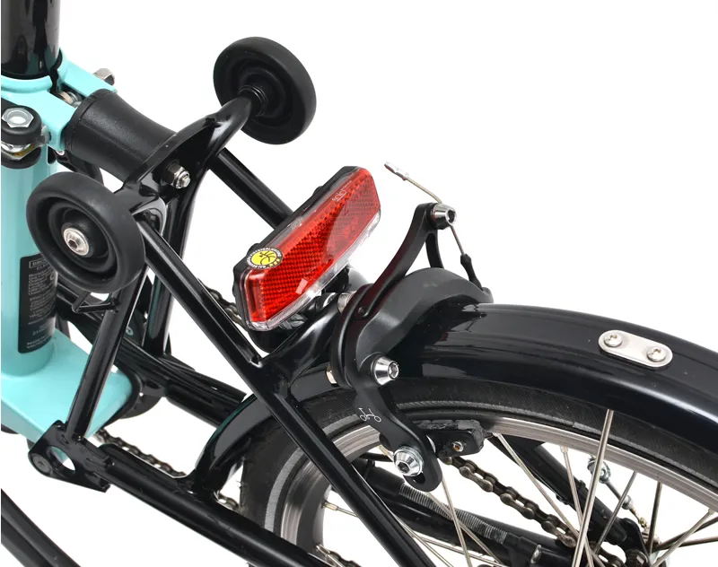 Ex Demo Brompton M6L C-Line Explore Electric Folding Bike - Turkish Green / Black-9