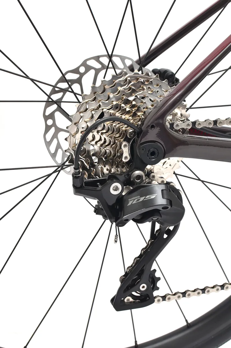 Nearly New Giant Defy Advanced 2 2024 Carbon Endurance Road Bike - Small - Tiger Red-10