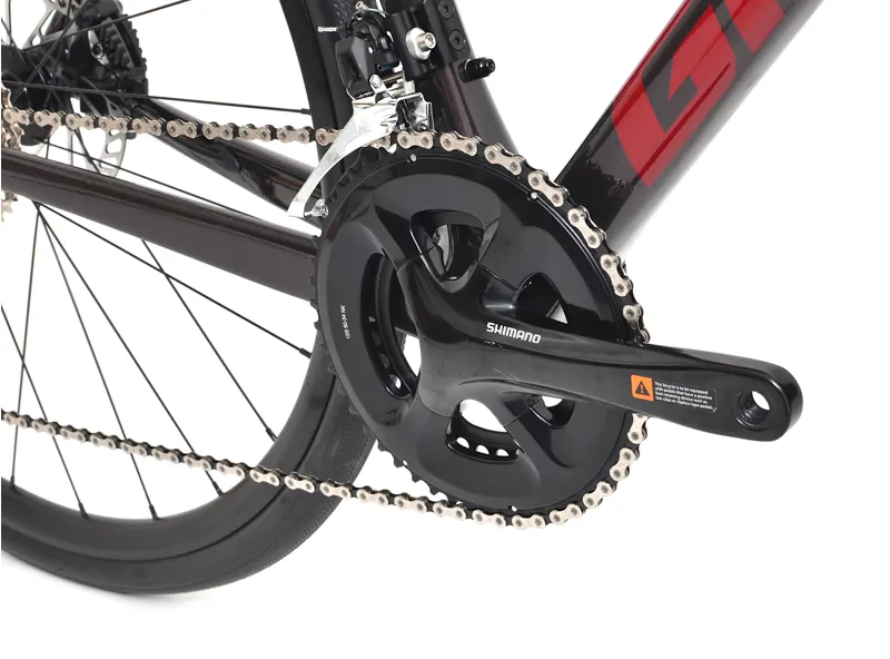 Nearly New Giant Defy Advanced 2 2024 Carbon Endurance Road Bike - Small - Tiger Red-11