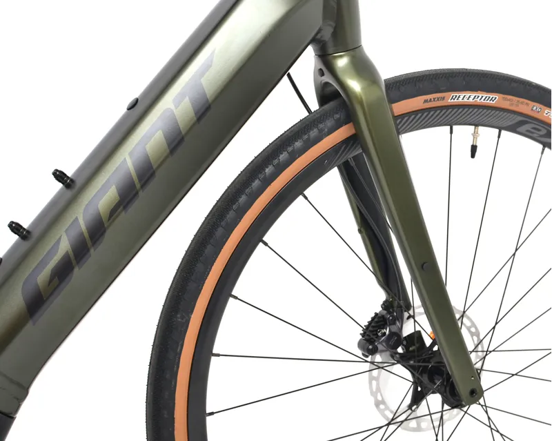 Nearly New Giant Revolt E+ 1 2024 Electric Road Bike - Large - Phantom Green-6