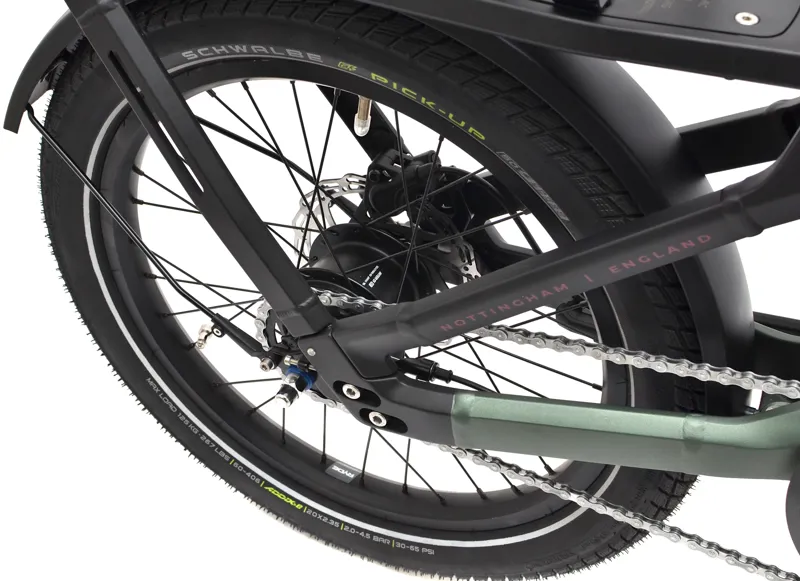 Nearly New Raleigh Modum Electric Hybrid Bike - Green-1