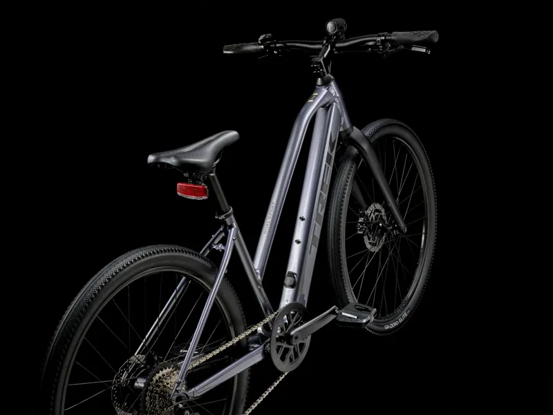 Trek Dual Sport+ 2 Stagger LT 2024 Electric Hybrid Bike - Galactic Grey-2