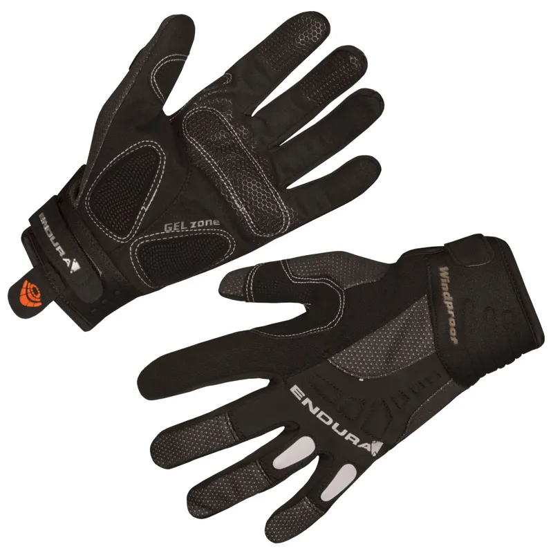 Endura Dexter Long Finger Gloves - Black