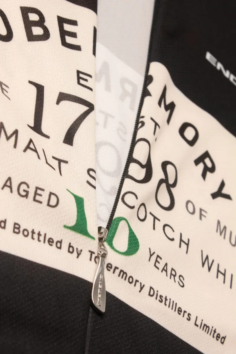 Endura Tobermory Whisky Short Sleeve Jersey - Black/White-1