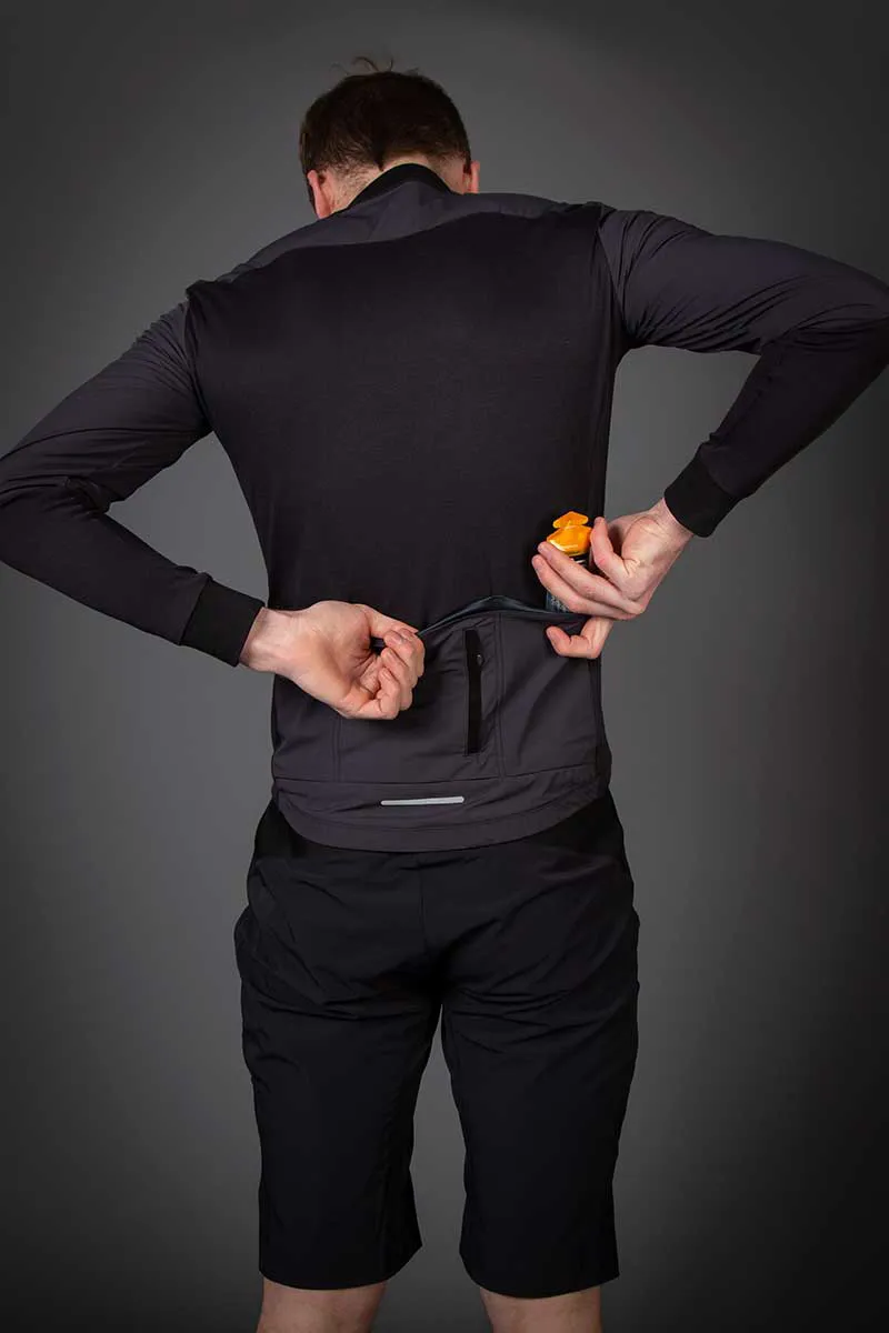 Endura MTR Adventure Long Sleeve Jersey - Grey-3