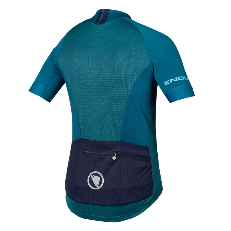 Endura FS260-Pro II Men's Short Sleeve Jersey - Kingfisher-1