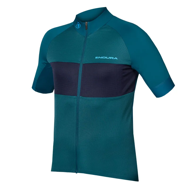 Endura FS260-Pro II Men's Short Sleeve Jersey - Kingfisher