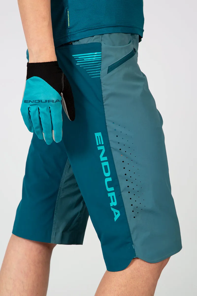 Endura Womens SingleTrack Lite Baggy Shorts Kingfisher